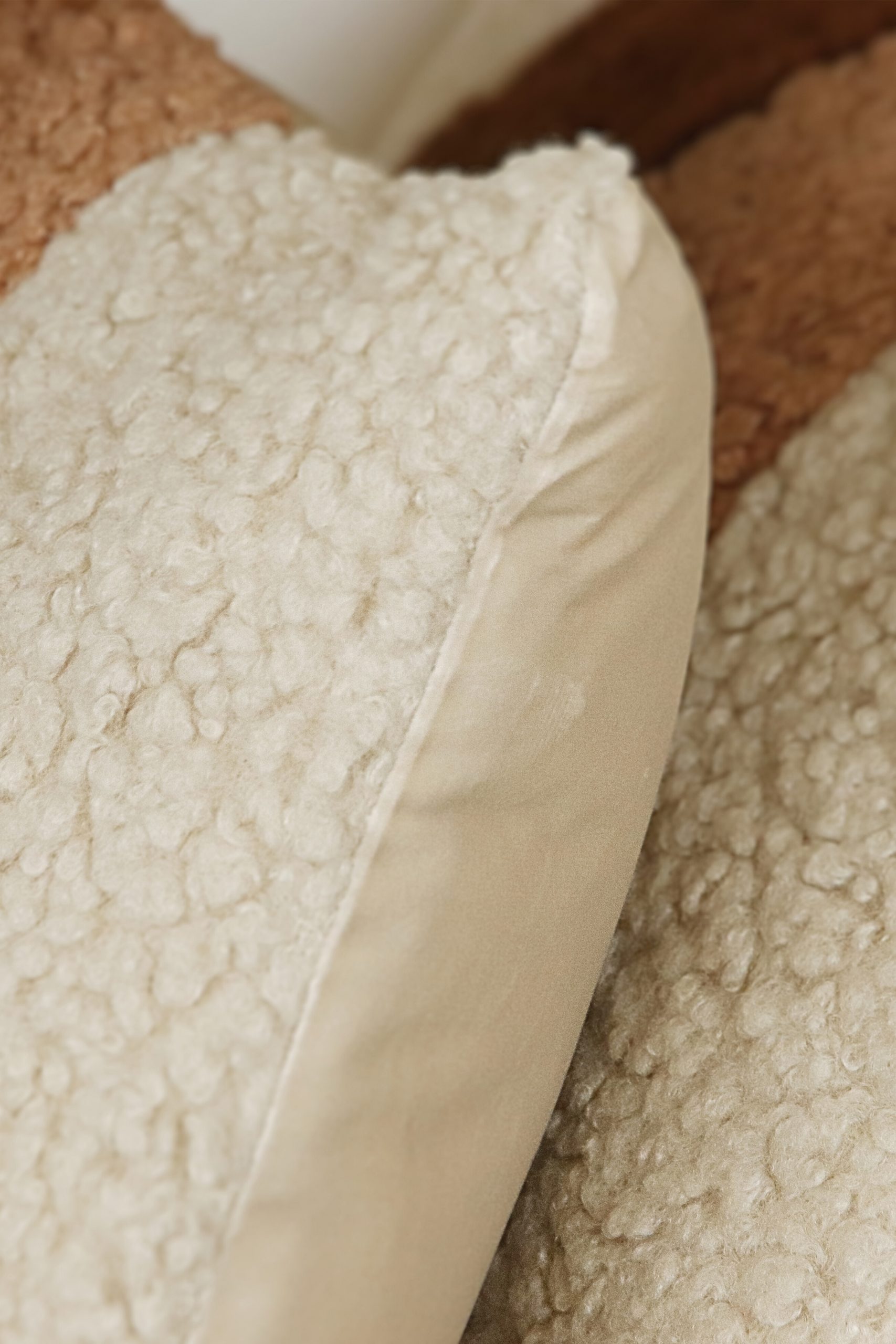 coussin bouclette rectangulaire