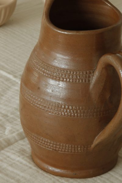 Pichet grès marron Du Berry