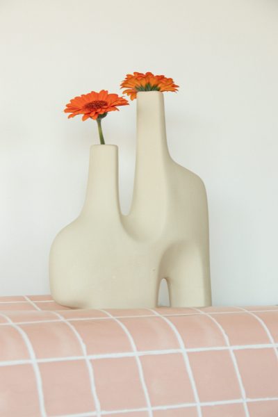 Vase soliflore désert à forme organique