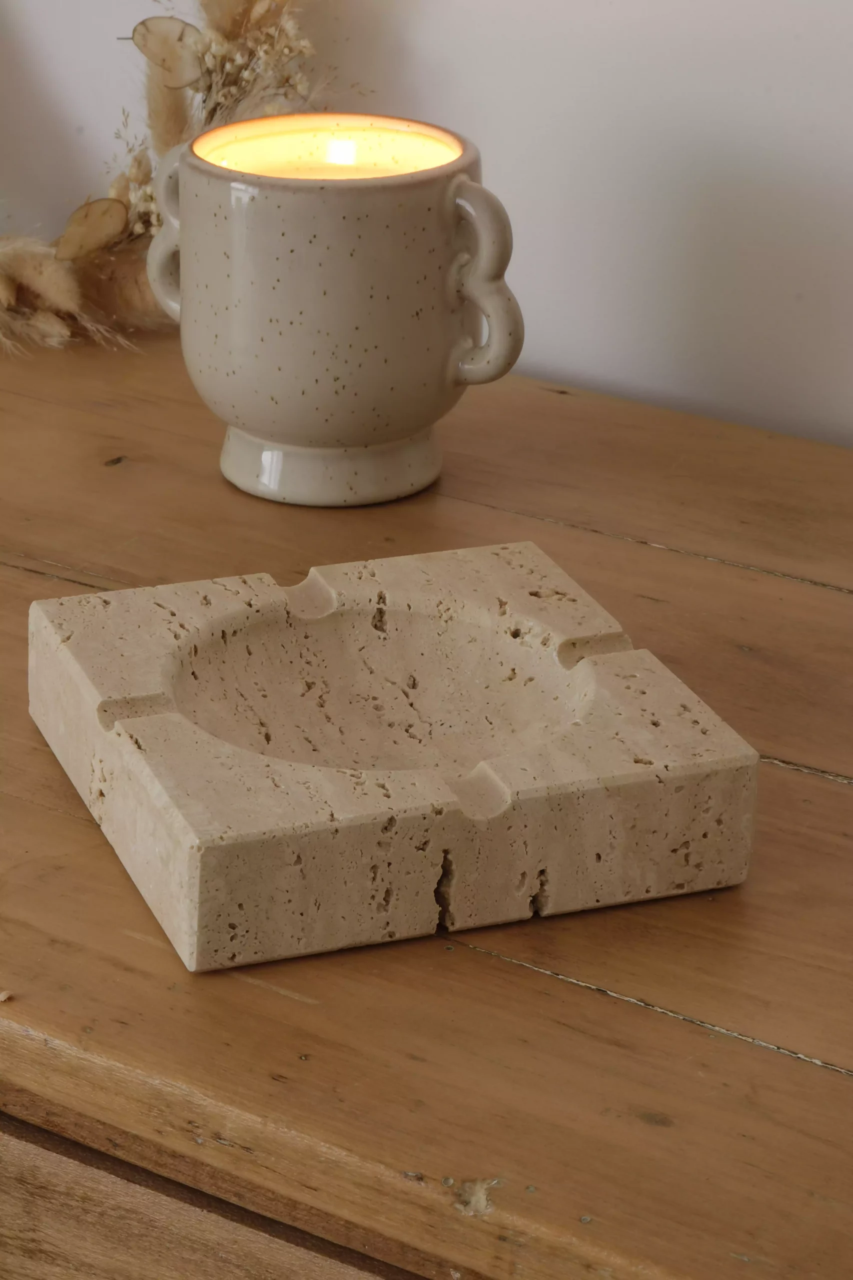 Cendrier en travertin – Image 4