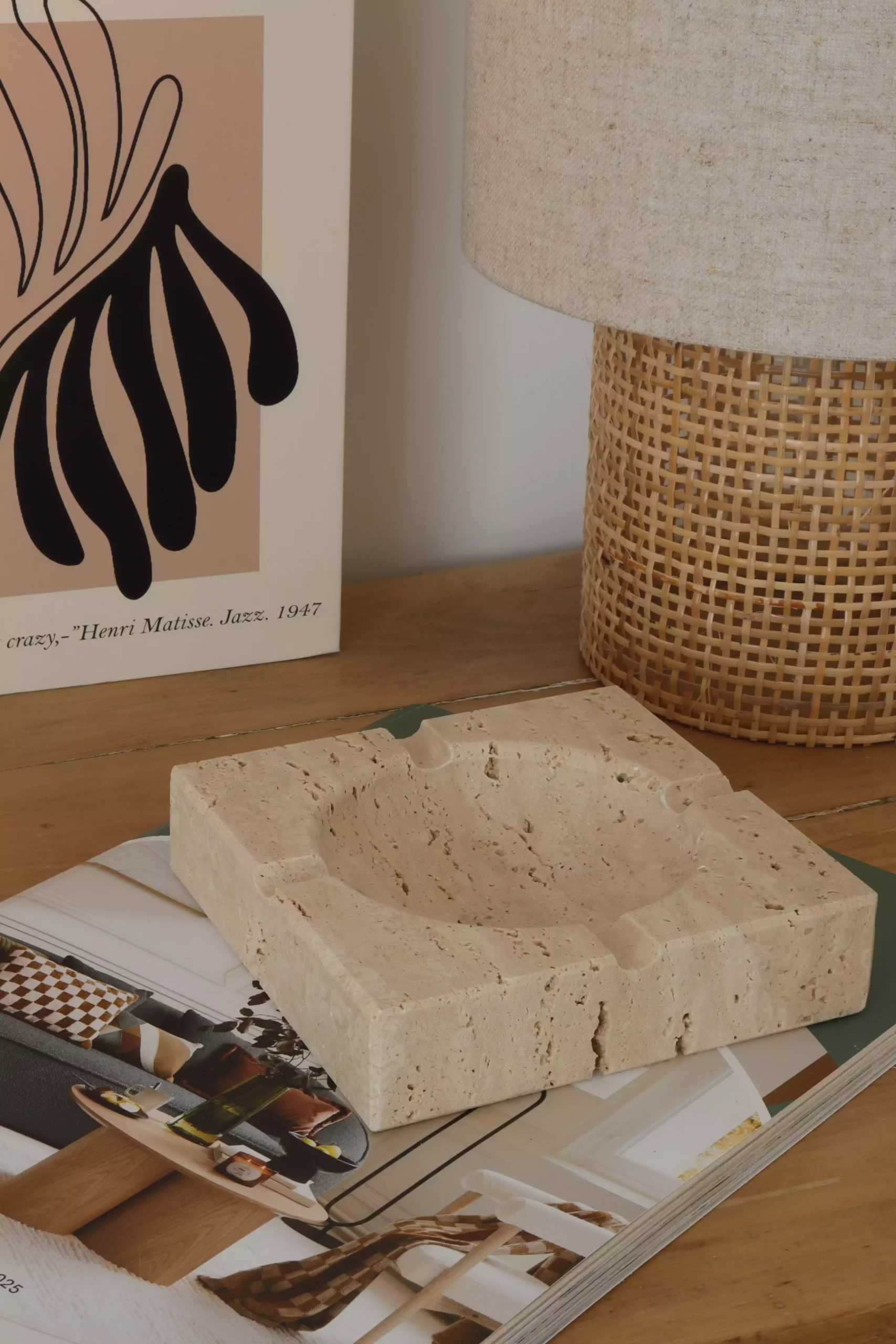 Cendrier en travertin – Image 7