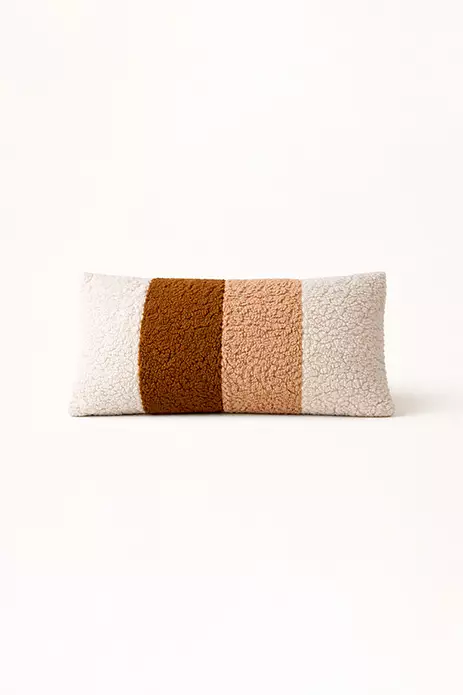 Coussin bouclette rectangulaire 30x60